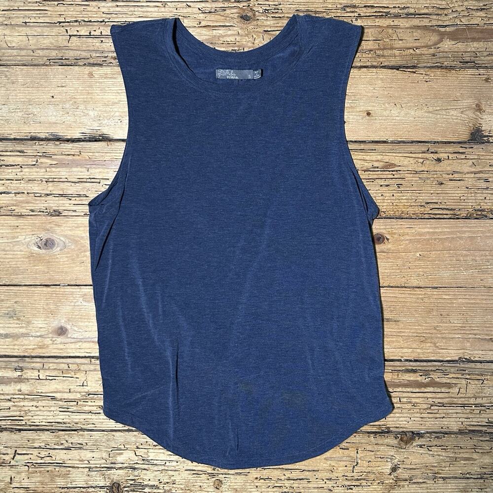 Prana Cozy Up Scoop Neck Tank Top Grey Women's Sz Small S NWT